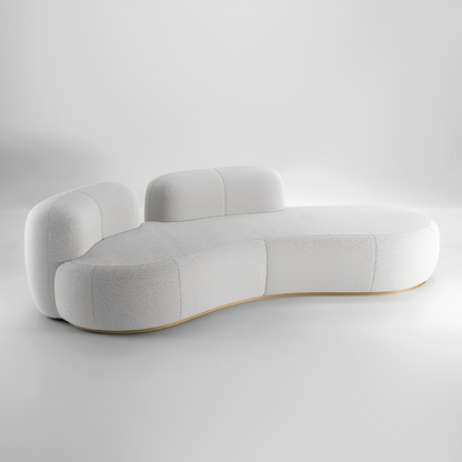 The Serene Curve Sofa