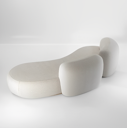 The Serene Curve Sofa