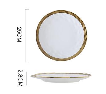 Devora White Plate Set