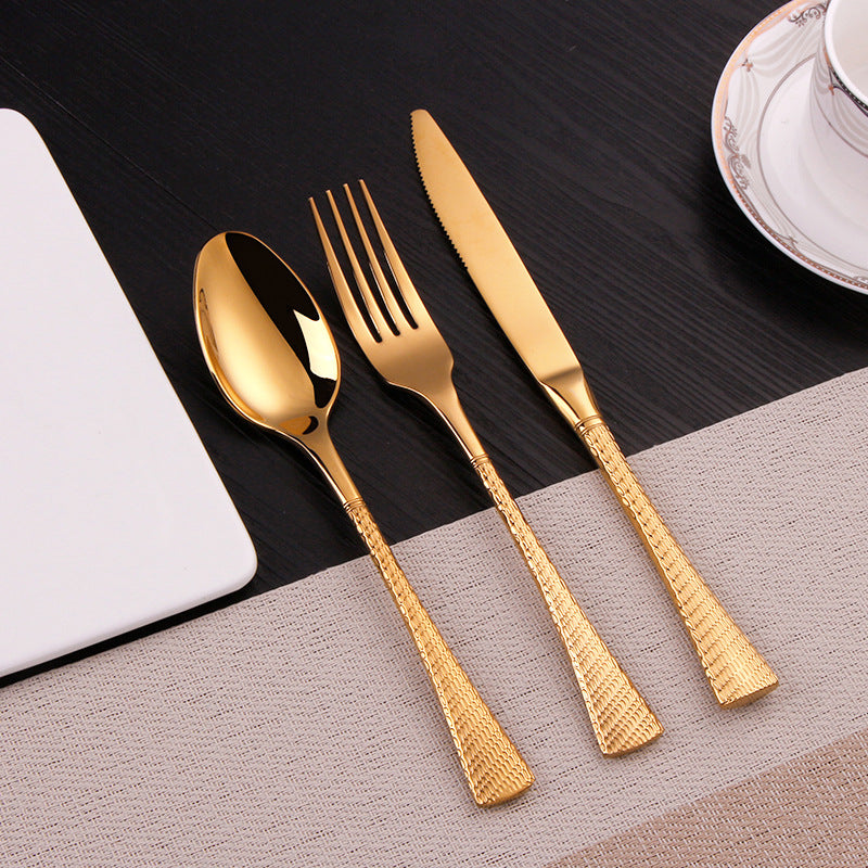 Oro Ruvido Cutlery Set